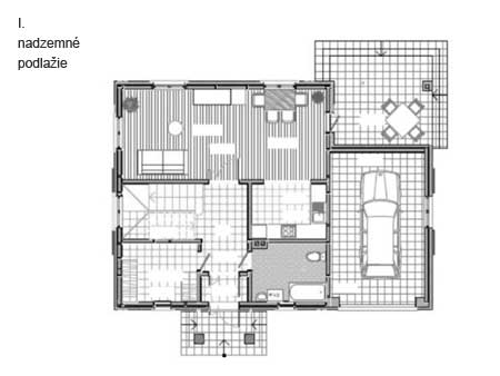 Rodinný dom Fialka 235,4 m2 holo stavba exteriér/interiér: €62 616* (€266/m2 z.p.) 