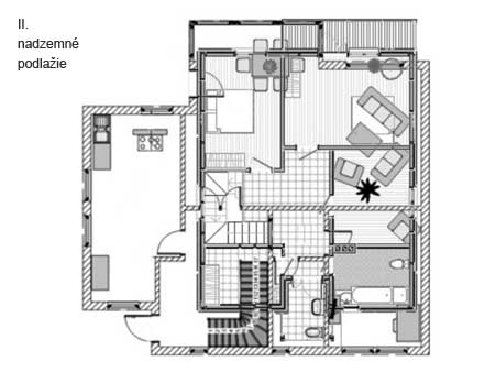 Rodinný dom Jasmin 269,43 m2 holo stavba exteriér/interiér: €64 186* (€266/m2 z.p.) 