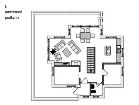 Rodinný dom Satureja 170,3 m2 holostavba exteriér/interiér: €45 300* (€266/m2 z.p.) 